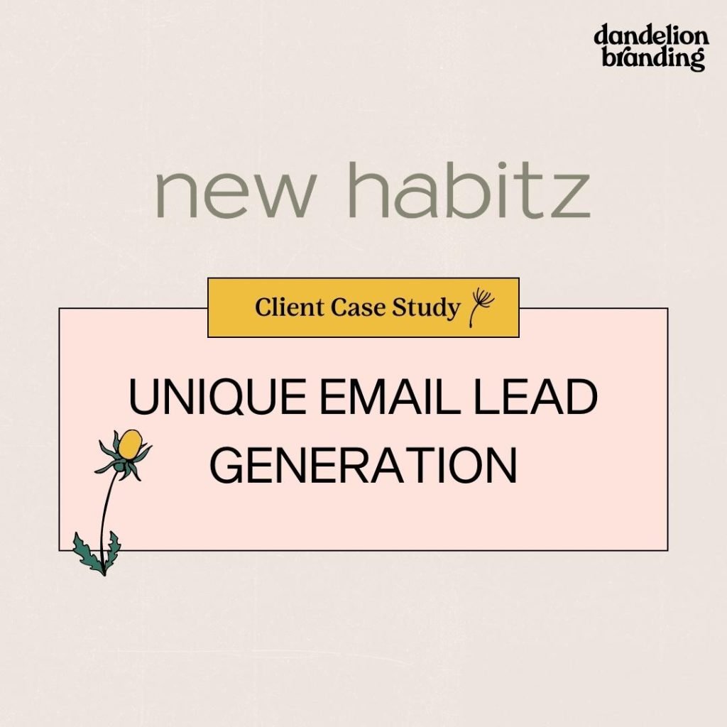 New Habitz - Dandelion Branding Case Study Cover