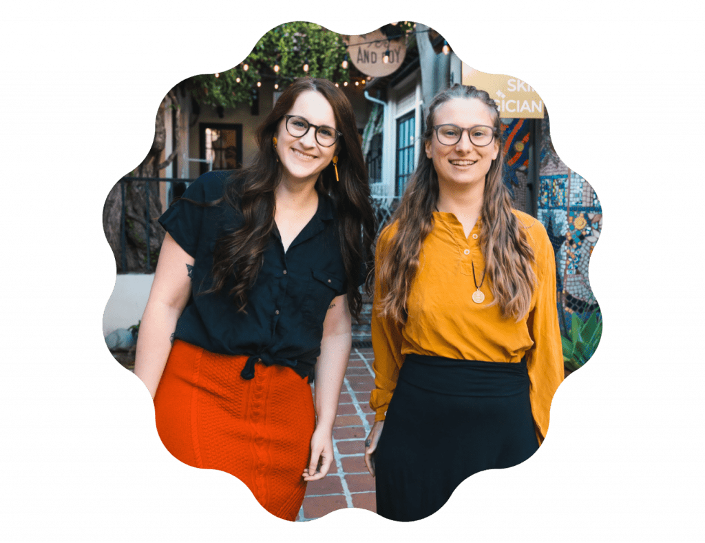 Dandelion Branding Duo - Courtney & Aub Co-founders